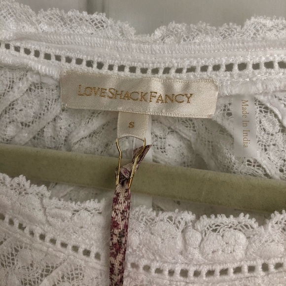 LoveShackFancy Yani cotton nightgown S NWT - Picture 6 of 8